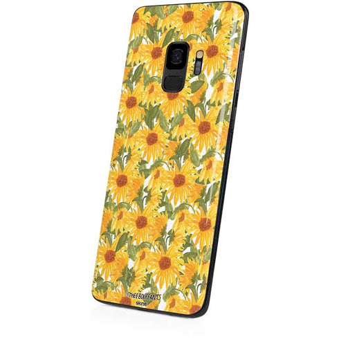 Bouffants and Broken Hearts Sunflowers Galaxy S9 Skin
